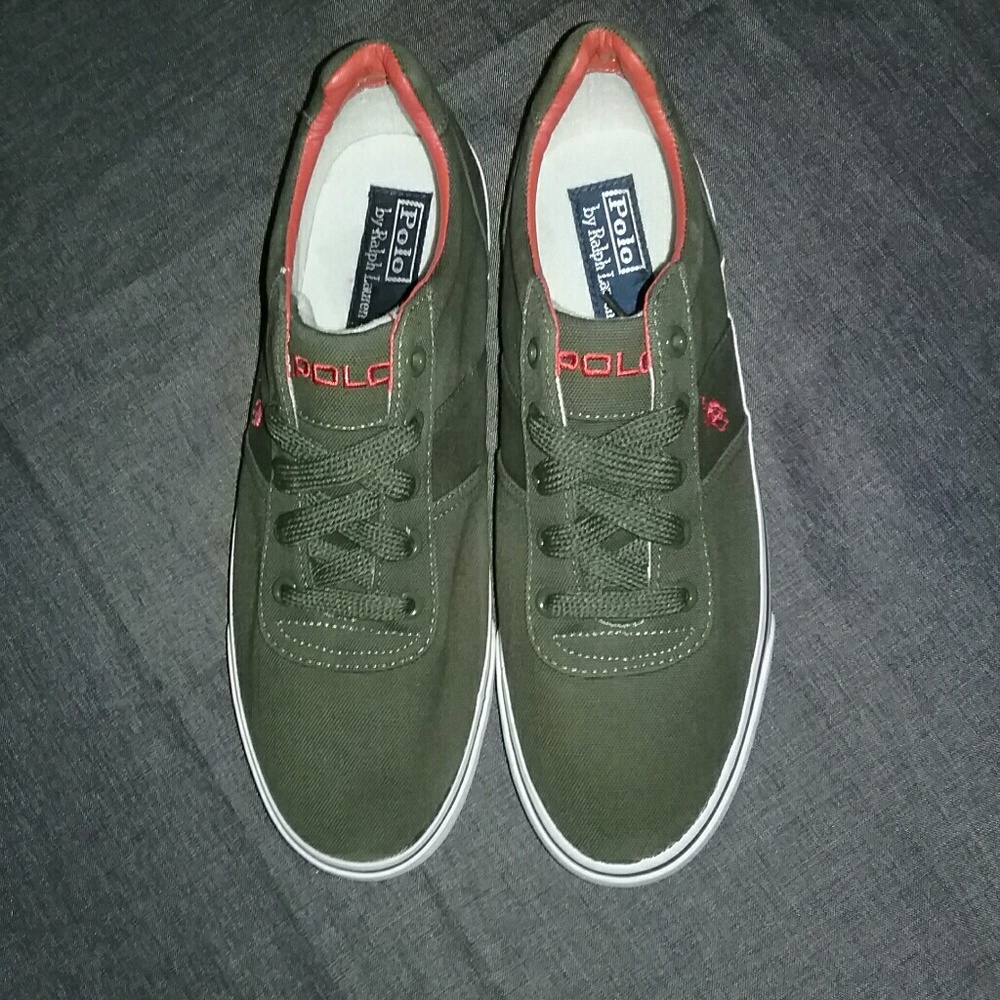 Women's Ralph Lauren Polo Canvas Sneakers
